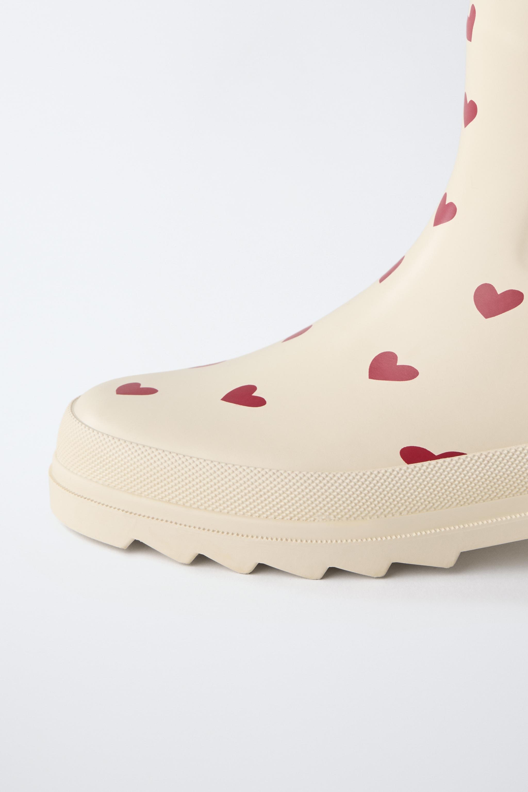 BOTTES DE PLUIE CŒURS